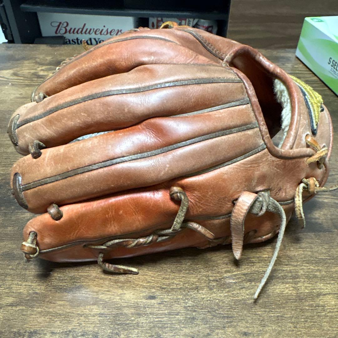 ミズノプロ 軟式グローブ ブラウン