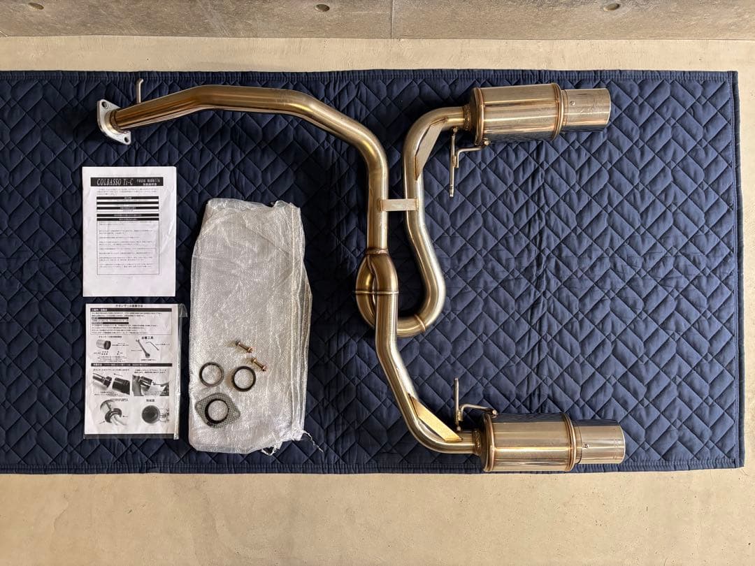 ロッソモデロ コペン マフラー COLBASSO Ti-C 車検対応