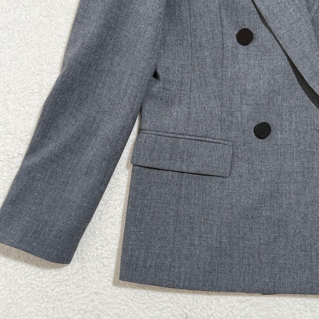 極美品　アルアバイル リオペルオックスダブルジャケット グレー　2023年