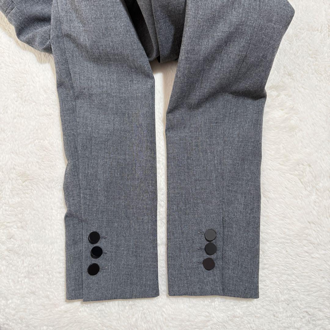 極美品　アルアバイル リオペルオックスダブルジャケット グレー　2023年