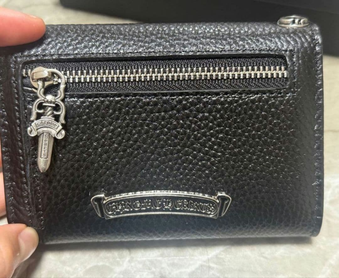 【Silver925+極厚レザー】　ミニ財布