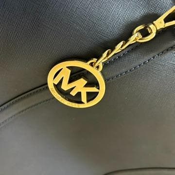 【美品】MICHAEL KORS マイケルコース A4 ネイビー トートバッグ