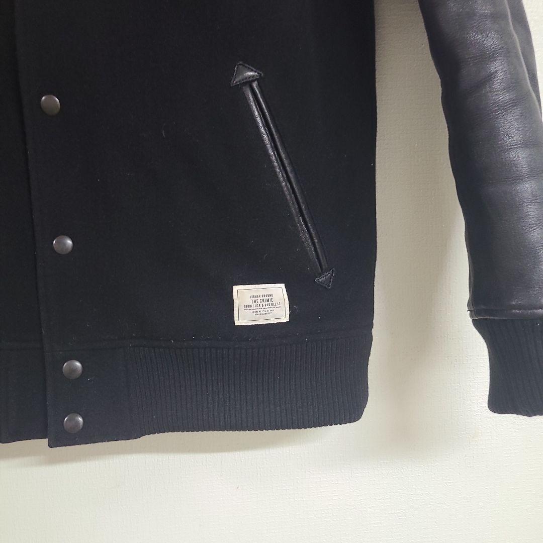 The crime クライミー スタジャン ファラオジャケット L 黒