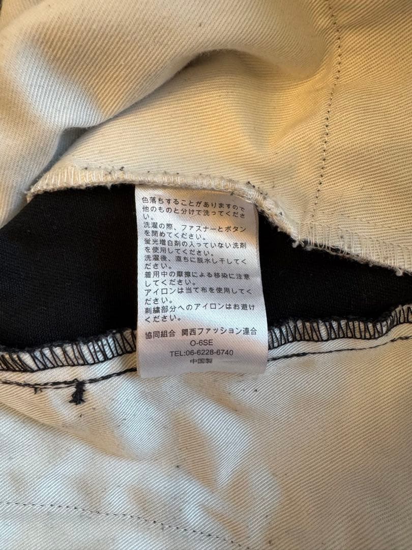 ワコマリア ディッキーズ L 24FW ブラック PLEATED TROUSER