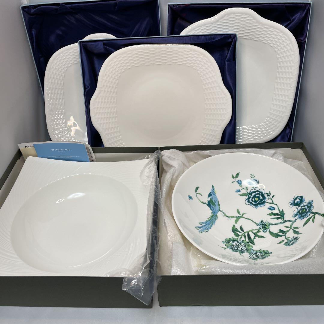 32:ウェッジウッド　プレート×3 器×2 計5点セット　未使用