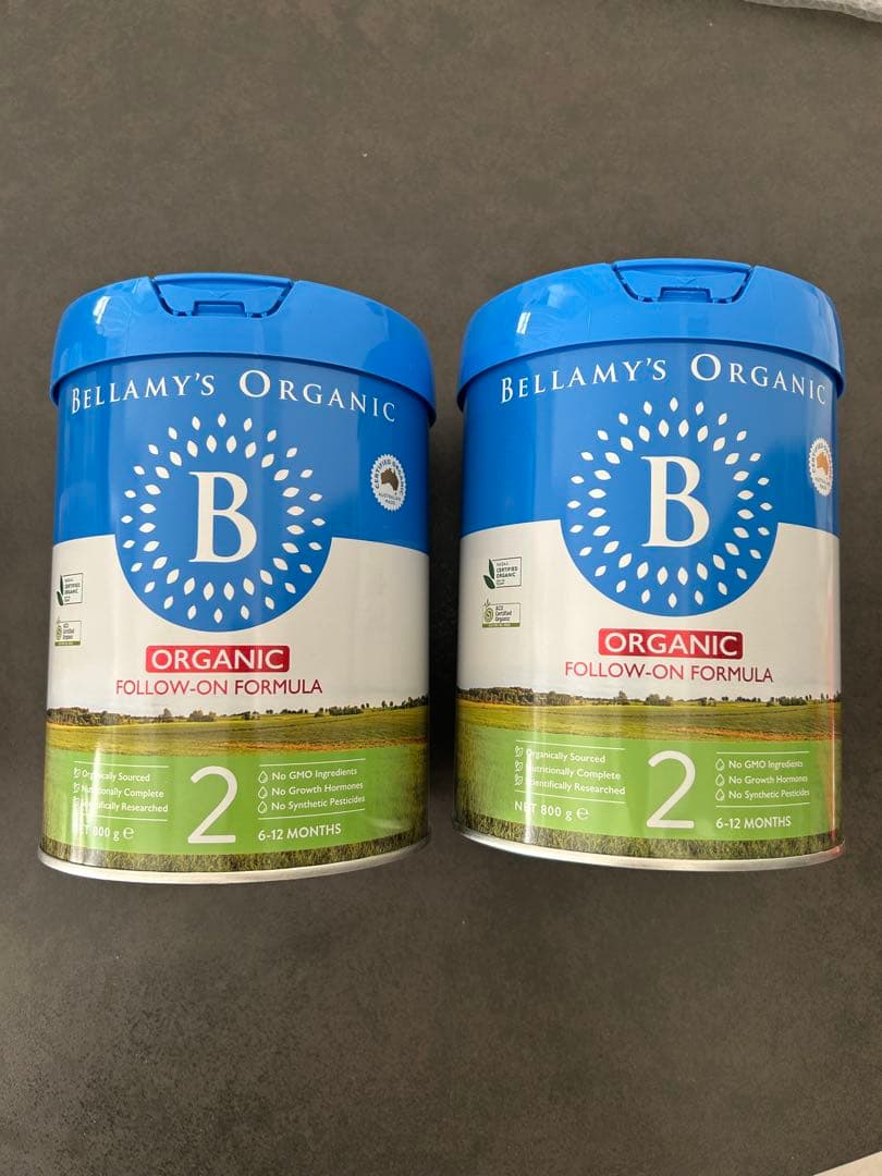 Bellamy's Organic 2 2缶セット