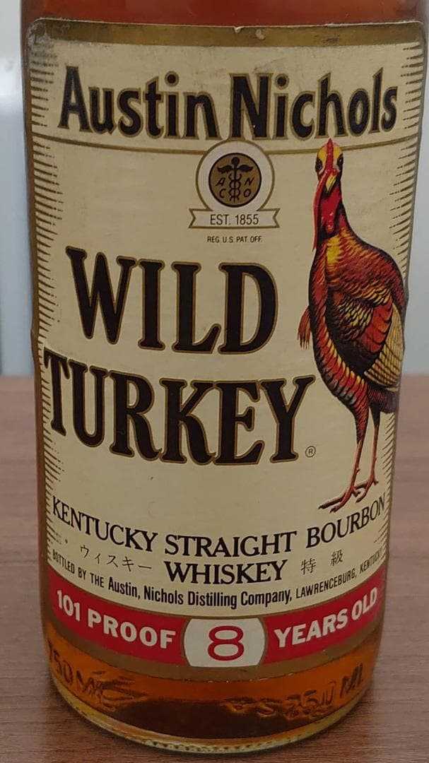 ジ*ル様 希少★旧ラベル ワイルドターキー Wild Turkey ウイスキー
