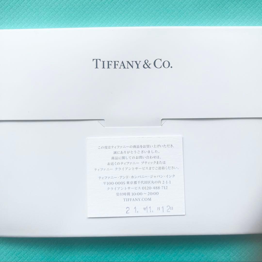 Tiffany オープン ハート フープ ピアス M