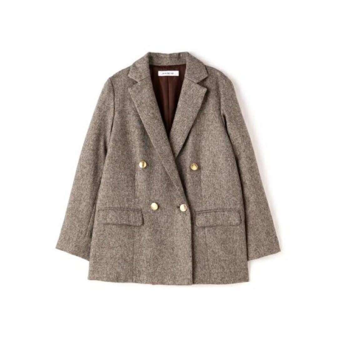 【Oggi掲載】ツィーディーダブルジャケット