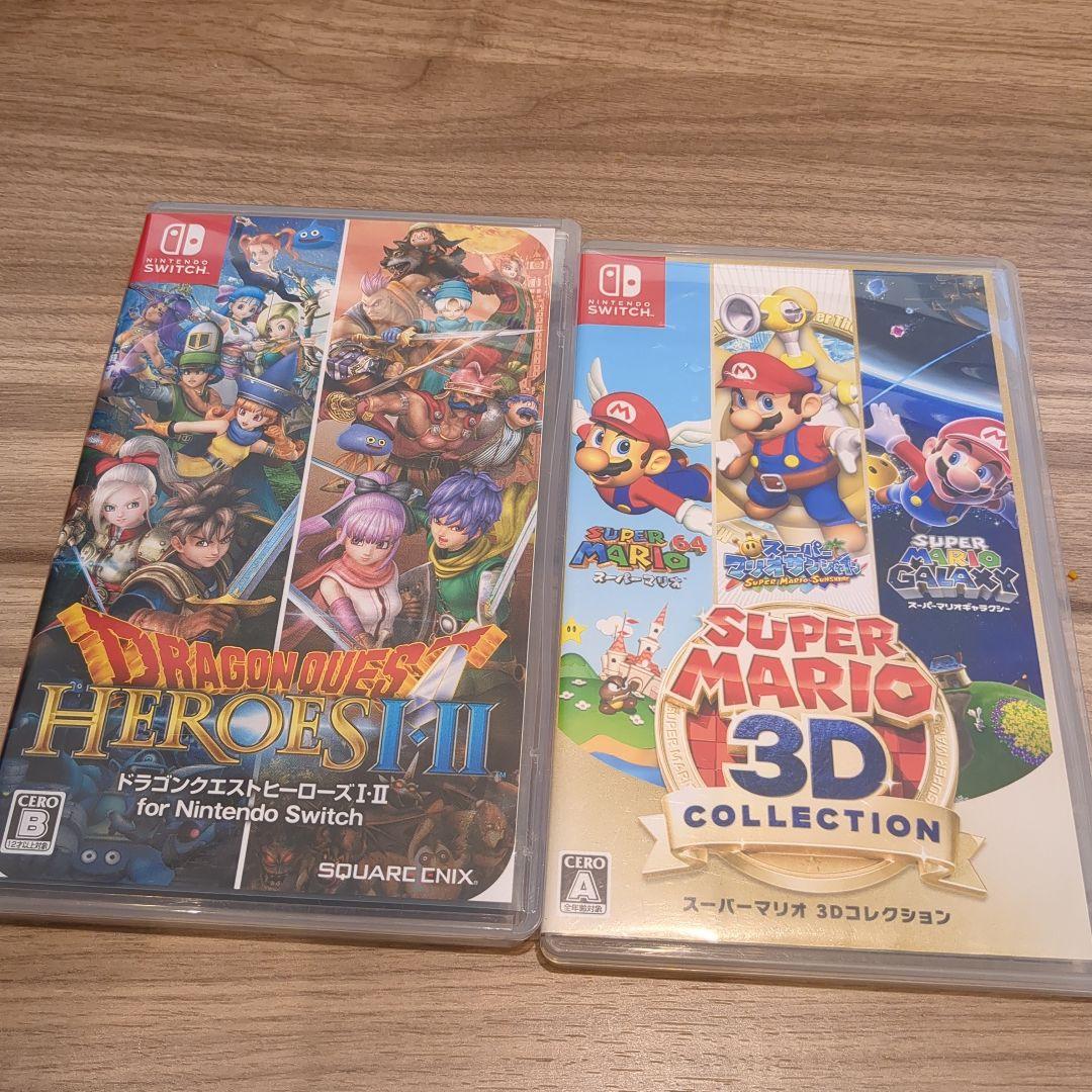 即発送　スーパーマリオ 3Dコレクション & ドラゴンクエストヒーローズⅠ・Ⅱ