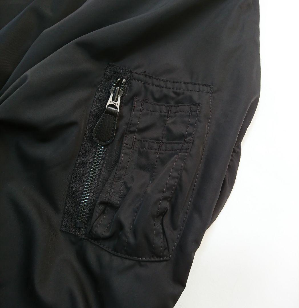 フランキーさん AVIREX✨MA-1 ジミヘン XXL 黒 リバーシブル