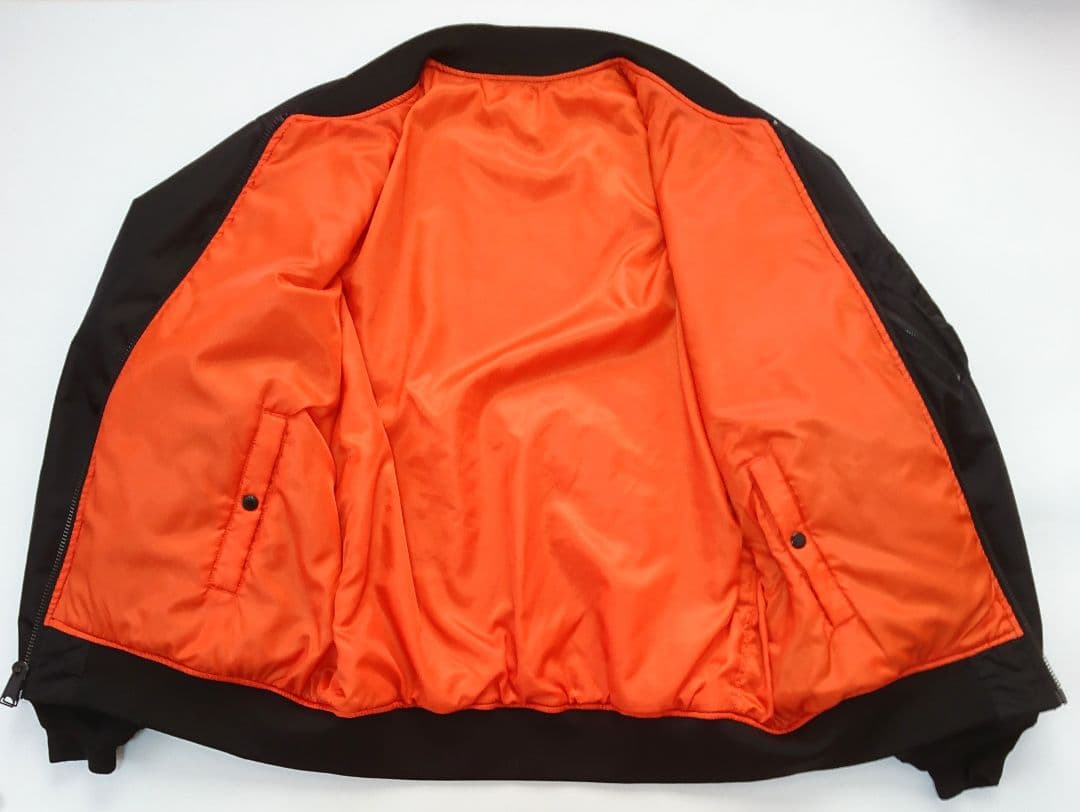 フランキーさん AVIREX✨MA-1 ジミヘン XXL 黒 リバーシブル