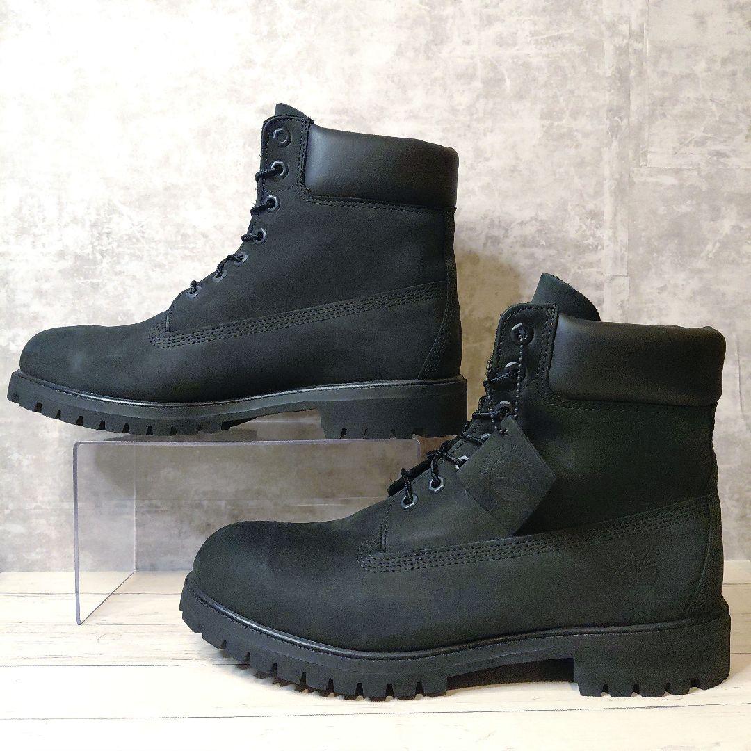 美品✨ティンバーランド プレミアムブーツ 6インチ TB10073 黒 28.5