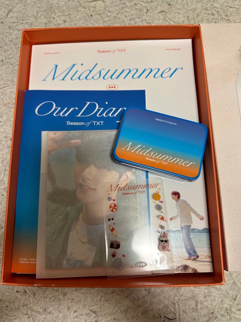 txt フォトブック 写真集 シーグリサマパケ Memories