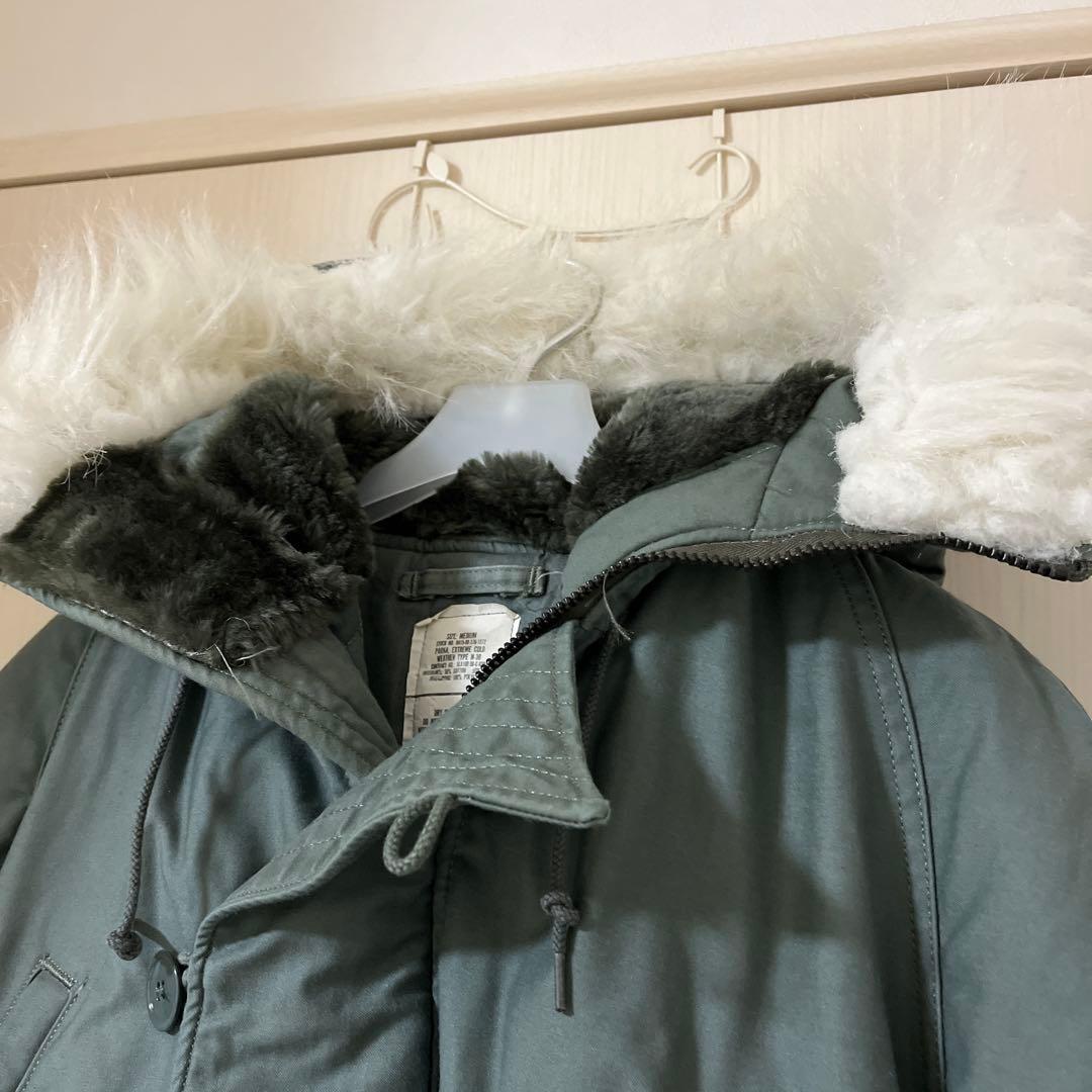 US ARMY N-3B フライトジャケット 実物 90年 Mサイズ