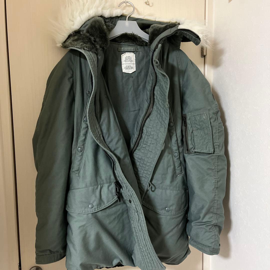 US ARMY N-3B フライトジャケット 実物 90年 Mサイズ