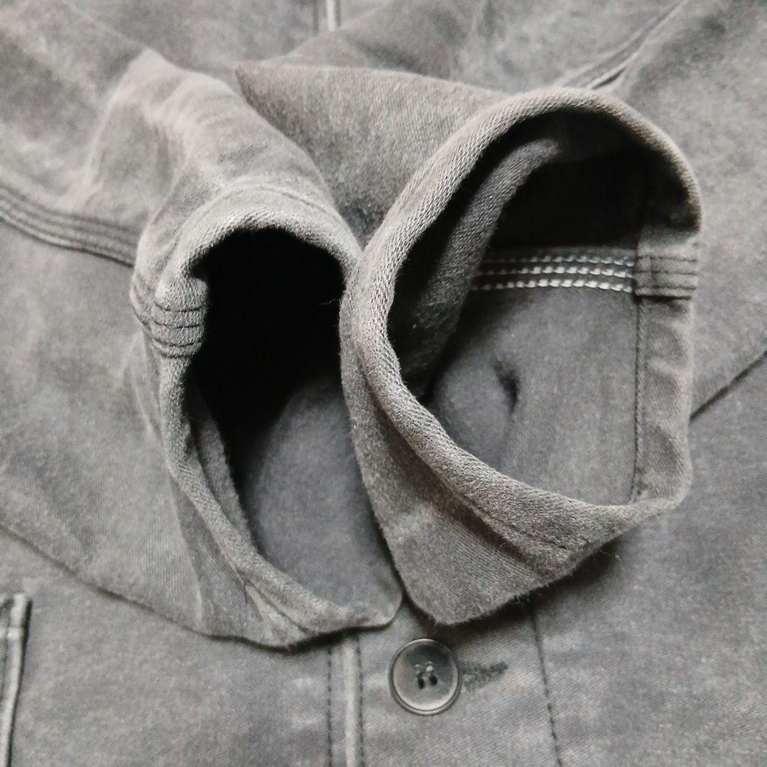 ブラックエレファントスキンジャケット　ユーロヴィンテージ