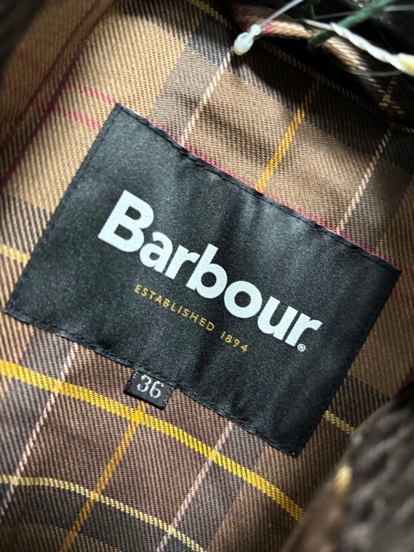 新品【別注】＜Barbour＞TRANSPORT ジャケット36