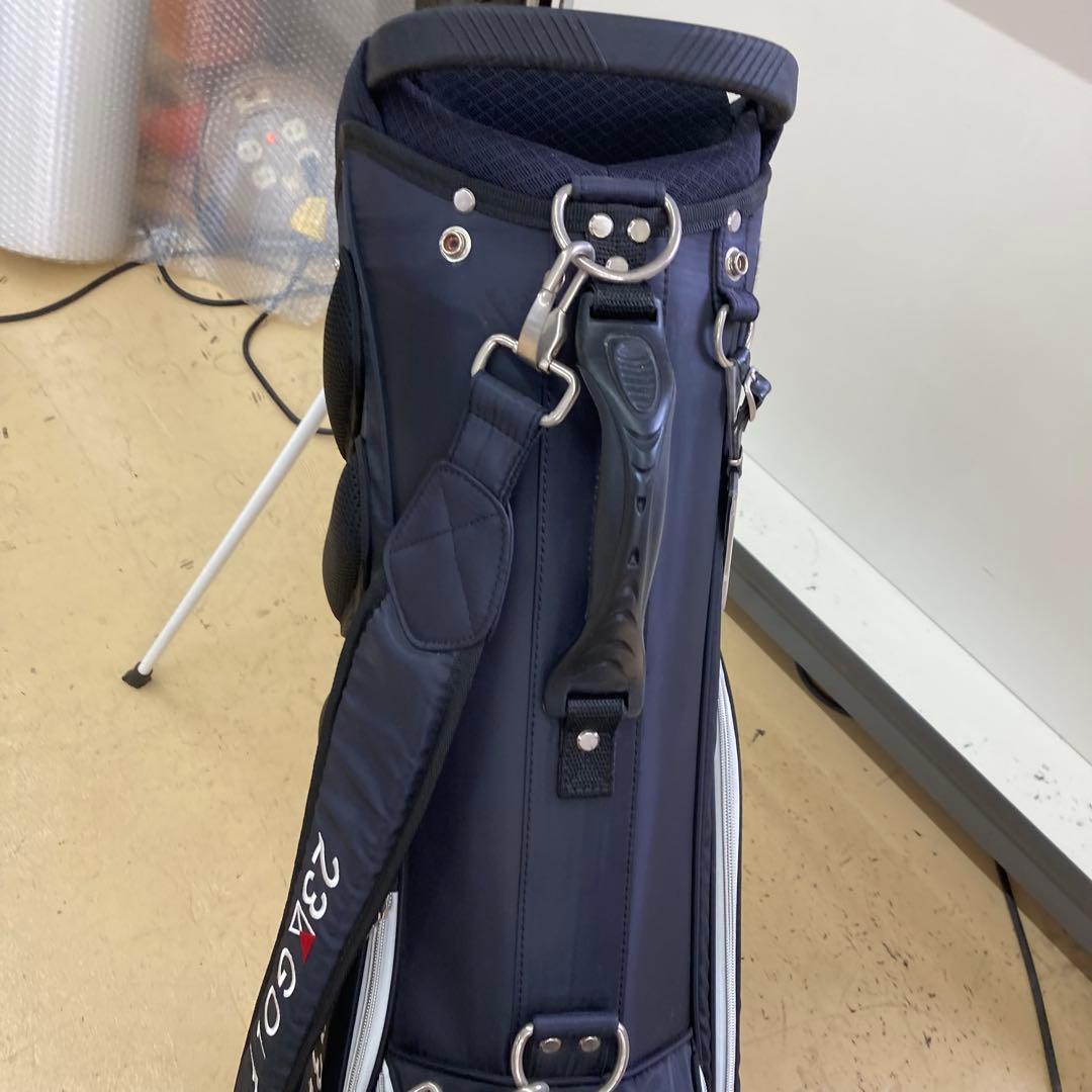 23区　GOLF ネイビー キャディバッグ