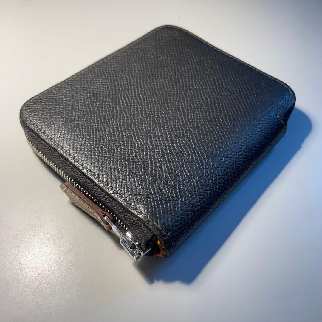 ✨美品　ファスナー新品　エルメス　アザップ　コンパクト　財布