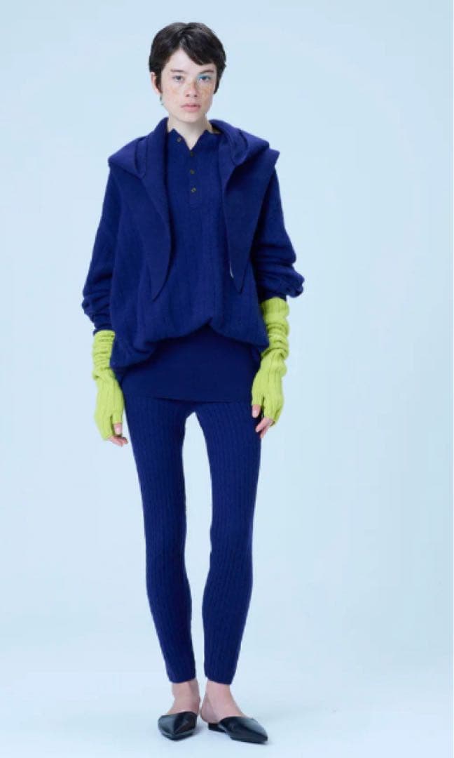 Y yo cashmere (イーヨ)アームウォーマー　カシミヤ