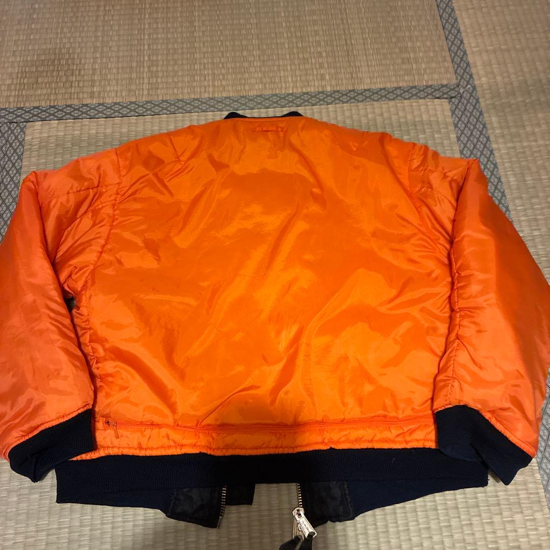 ALPHA 90s MA-1 フライトジャケット ブラック