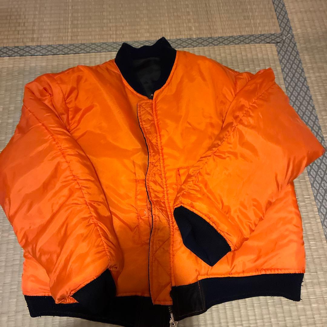 ALPHA 90s MA-1 フライトジャケット ブラック