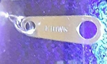 K18 WG ネックレス 45.5cm ボールチェーンアジャスター