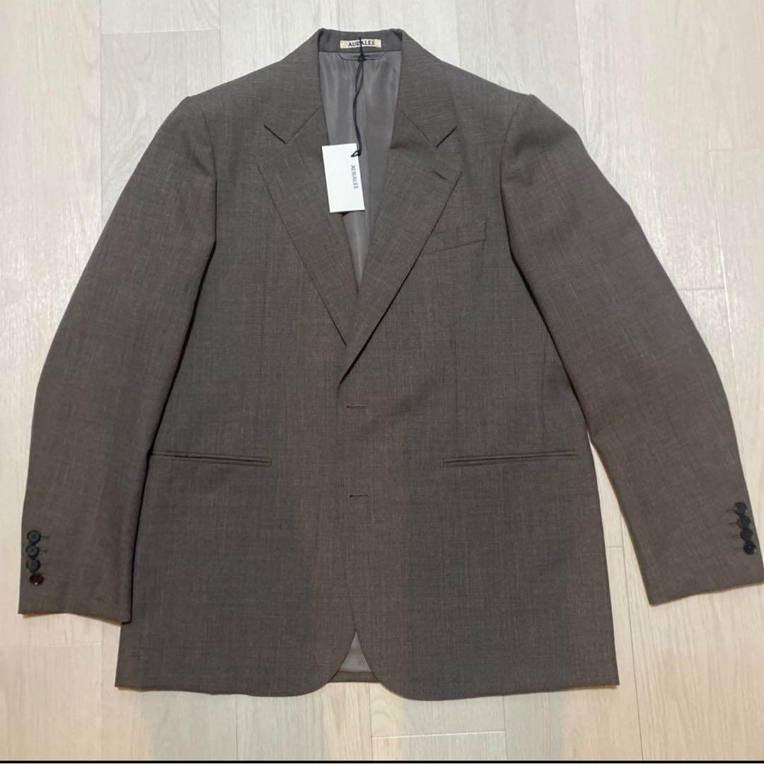 【春セール‼️】 AURALEE BLUEFACEDWOOL 4 テーラード