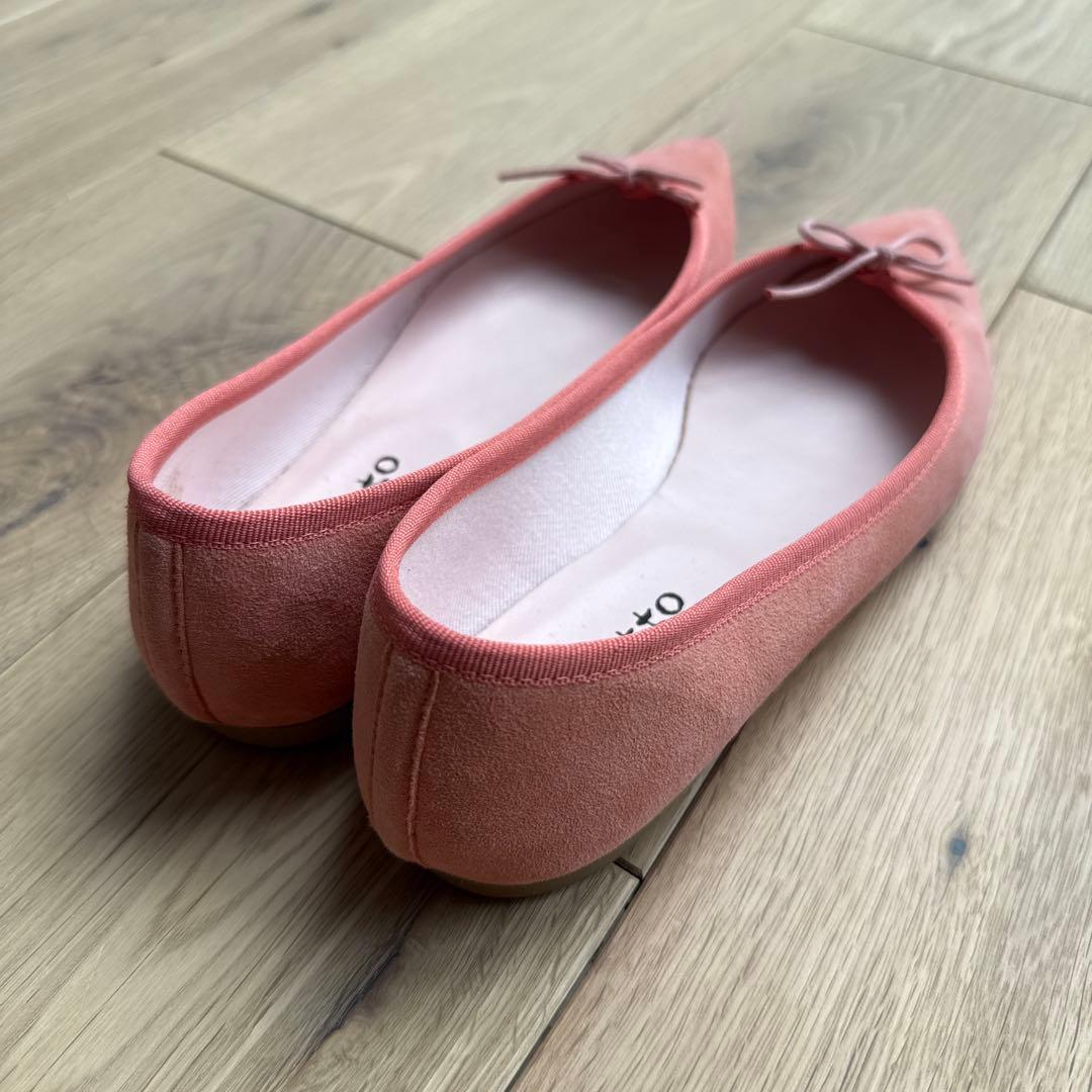 【repetto】レペット ブリジット ピンク フラットシューズ 試着のみの美品