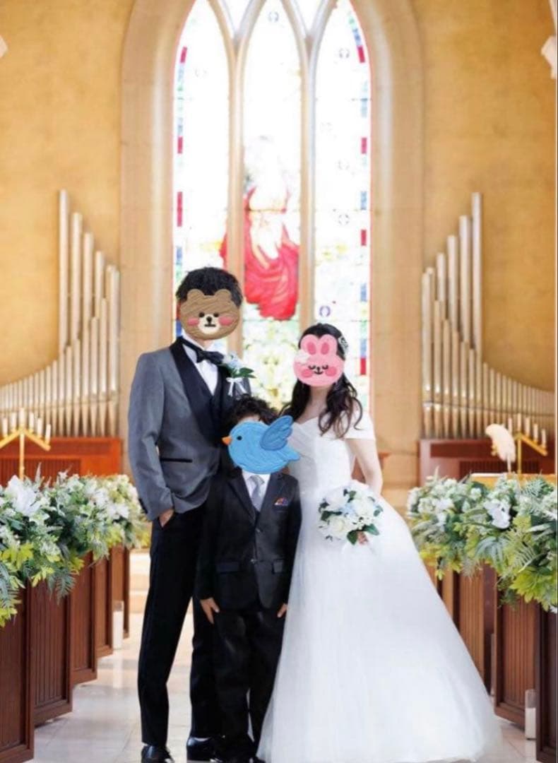 y*i様 ホワイト ウェディングドレス　9号