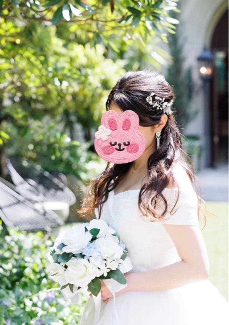 y*i様 ホワイト ウェディングドレス　9号