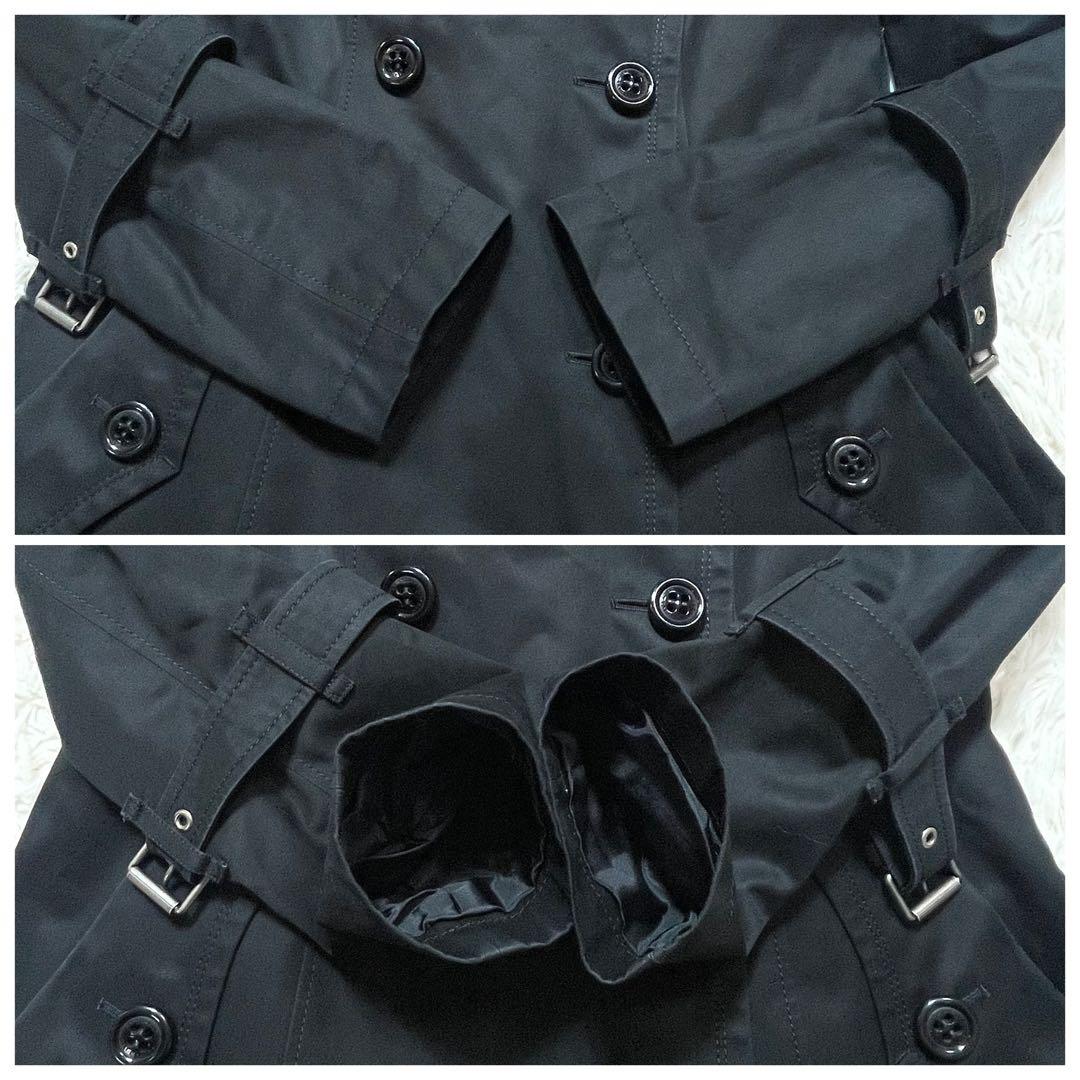 バーバリーブルーレーベル トレンチコート ライナー付き 黒