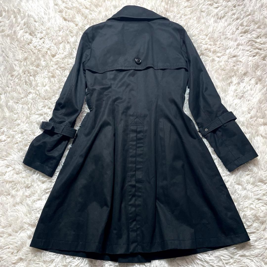 バーバリーブルーレーベル トレンチコート ライナー付き 黒
