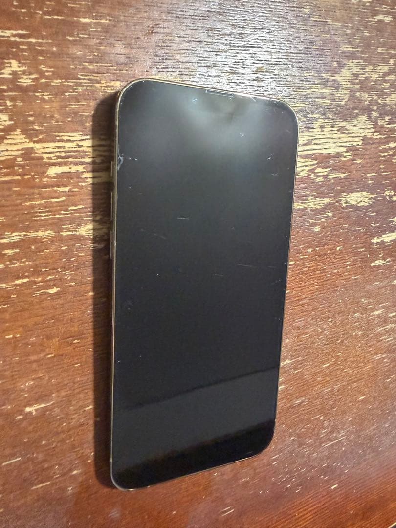 【画面割れSIMフリー】iPhone 13 Pro Max ゴールド 256GB