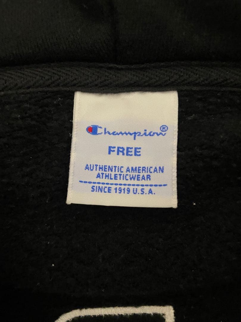 U209 FREEサイズ　ロデオクラウン　チャンピオン　コラボ　パーカー