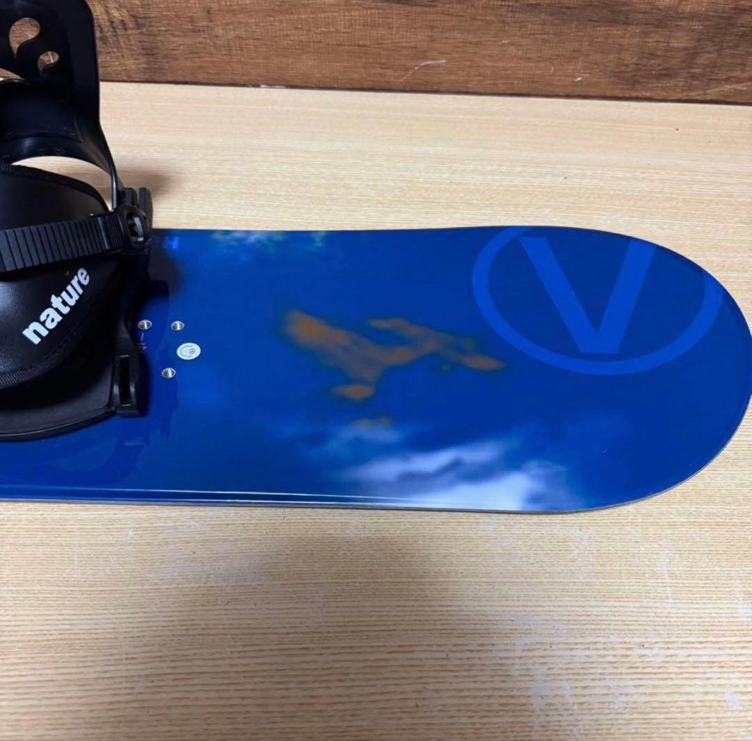 美品　nature ネイチャー スノーボード キッズ　ジュニア　3点 120cm
