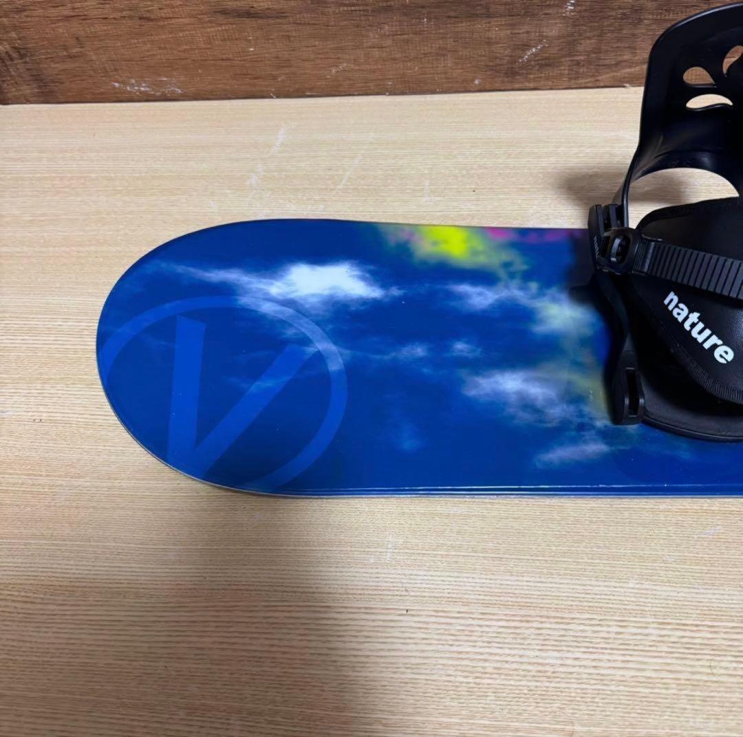 美品　nature ネイチャー スノーボード キッズ　ジュニア　3点 120cm