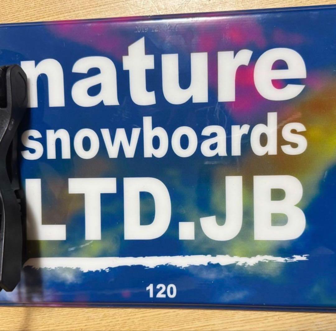 美品　nature ネイチャー スノーボード キッズ　ジュニア　3点 120cm