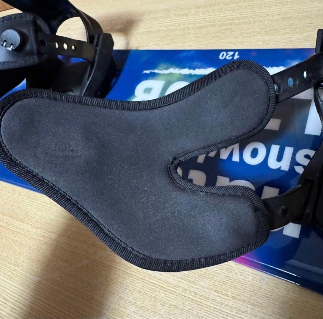 美品　nature ネイチャー スノーボード キッズ　ジュニア　3点 120cm