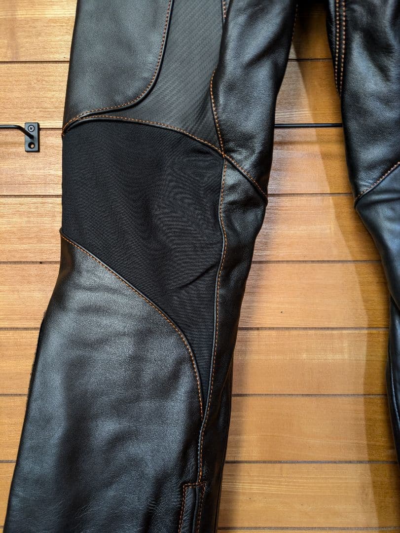 ヒョウドウ　レザーパンツ　MW