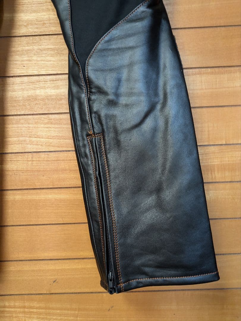 ヒョウドウ　レザーパンツ　MW