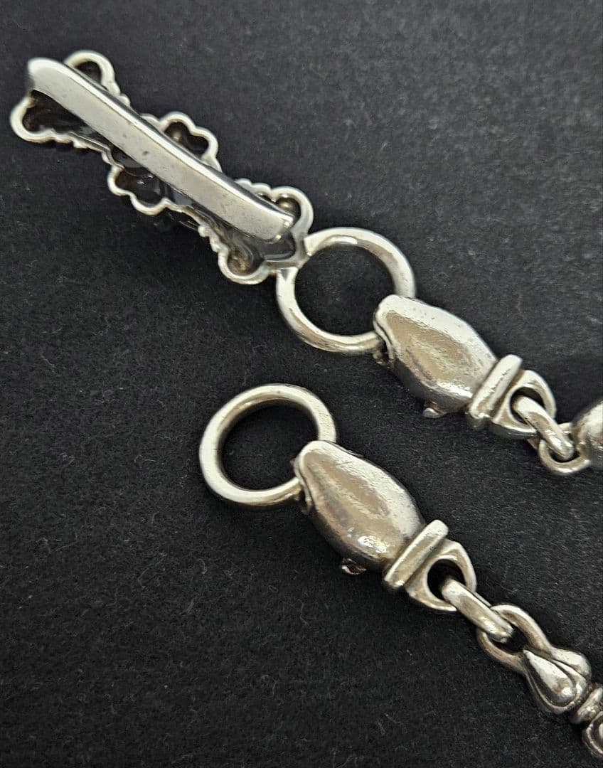 最終値下げ‼ガボールタイプ ウォレットチェーン シルバー925