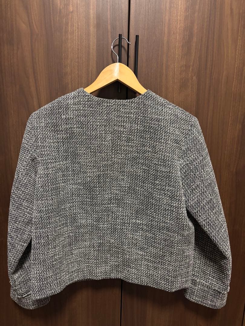 URBAN RESEARCH ノーカラージャケット フリーサイズ グレー系