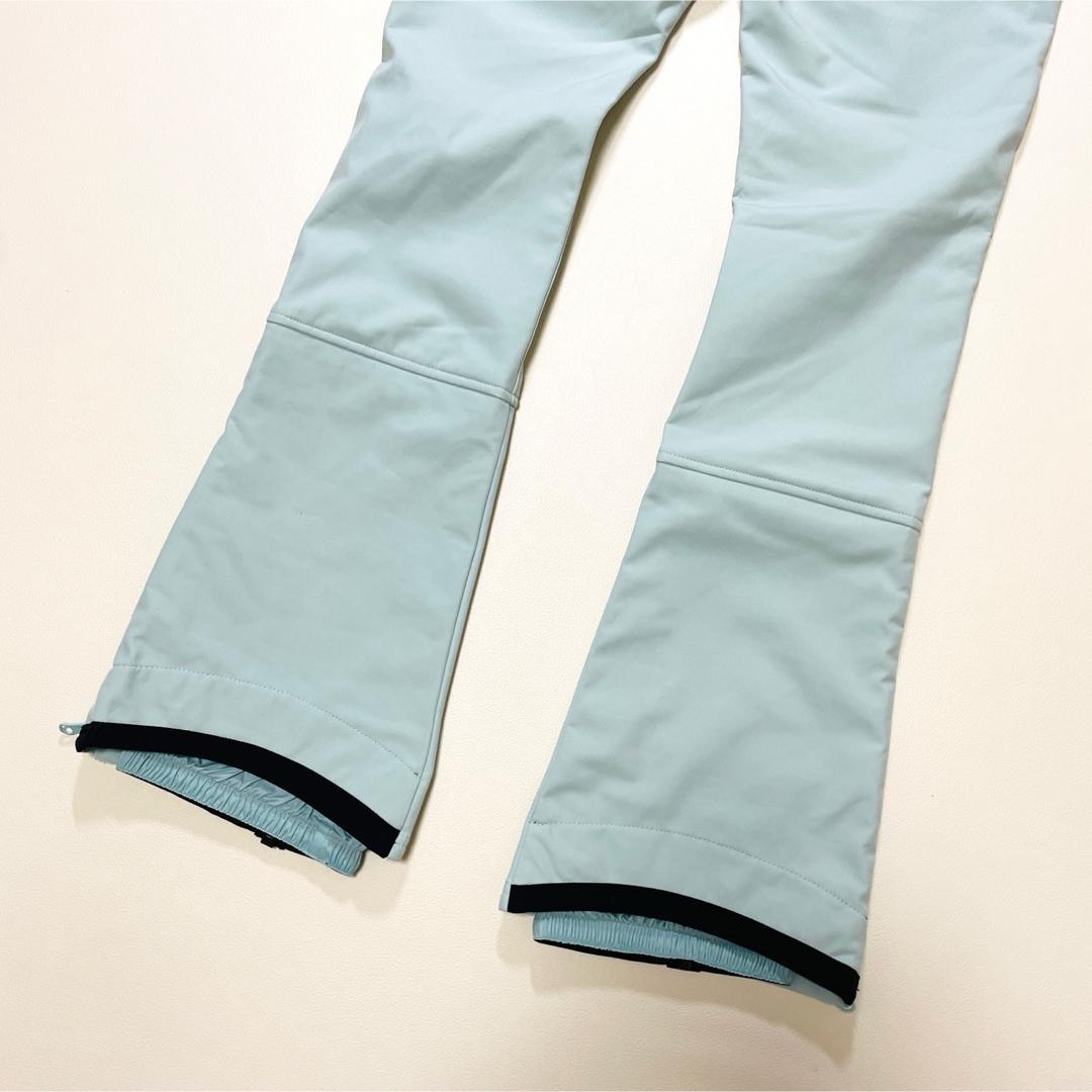 6713【タグ付】バートン　パンツ　レディース　裏起毛　ブーツカット　スリム