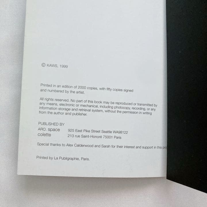 Kaws Exposed カウズ 貴重本　エキスポーズ　作品集　NIGO