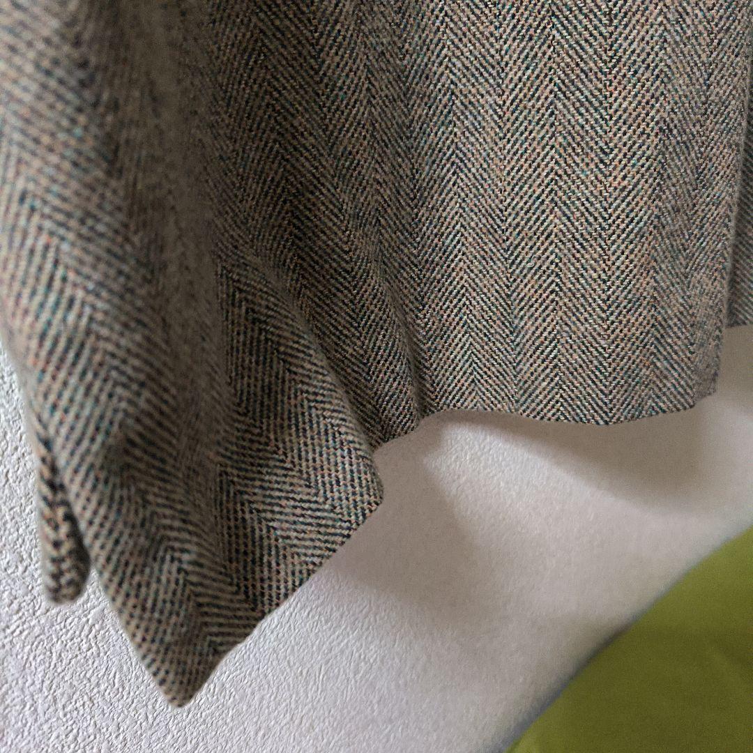 nume ツイードノースリーブベスト グレー系