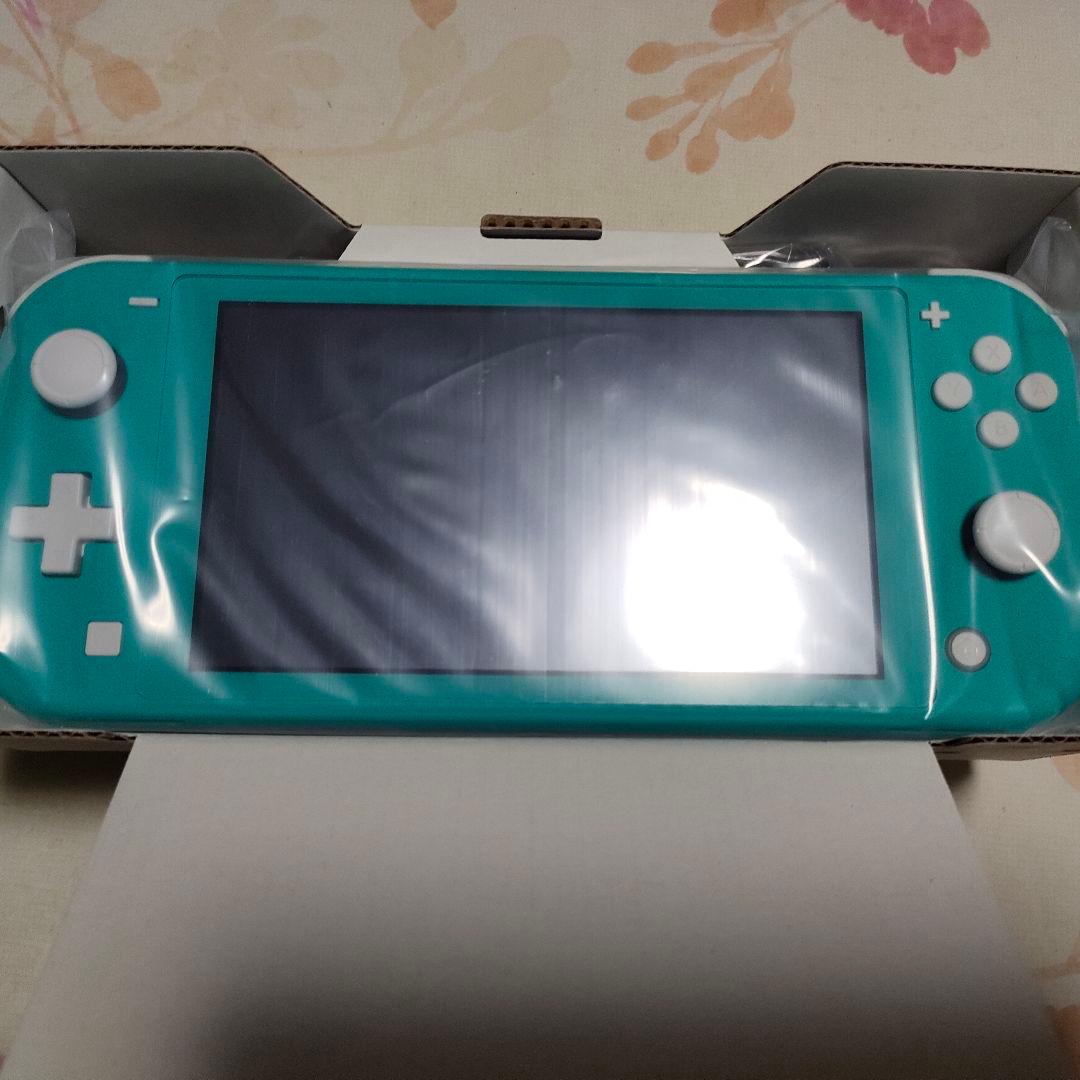 【新品未使用】Nintendo Switch Lite ターコイズ 日焼けあり