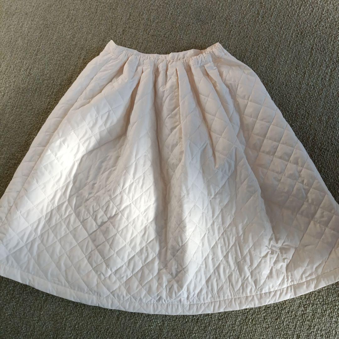 美品‼️【familiar】キルティングスカート160サイズ★