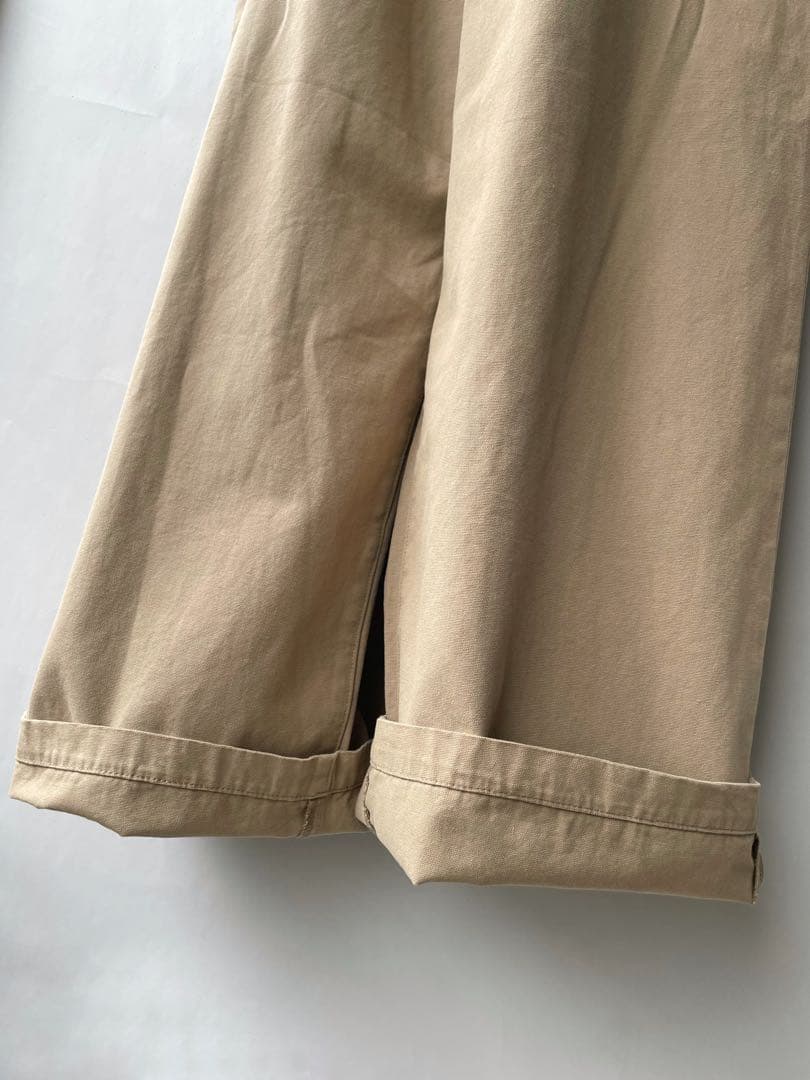 ほぼ未使用✨スピック＆スパン　24SS サスペンダー付きワーカーパンツ　36